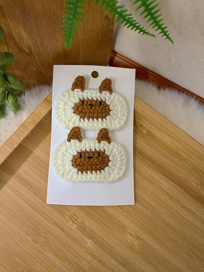 Siamese Cat Hair Clip