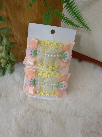 Twin Berries Hair Clip