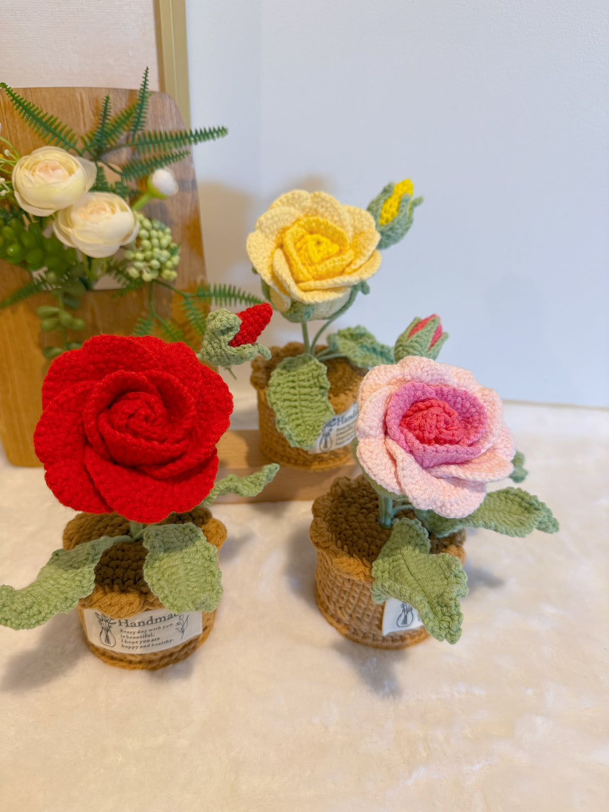 Romantic Rose Pot Decoration