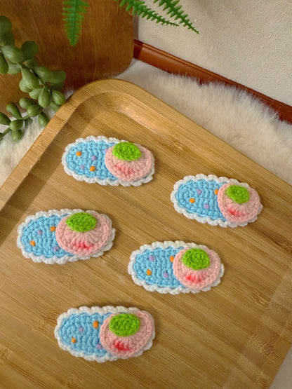 Little Peach Hair Clip