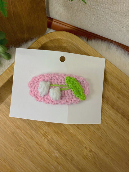 Lily of the Valley Hair Clip