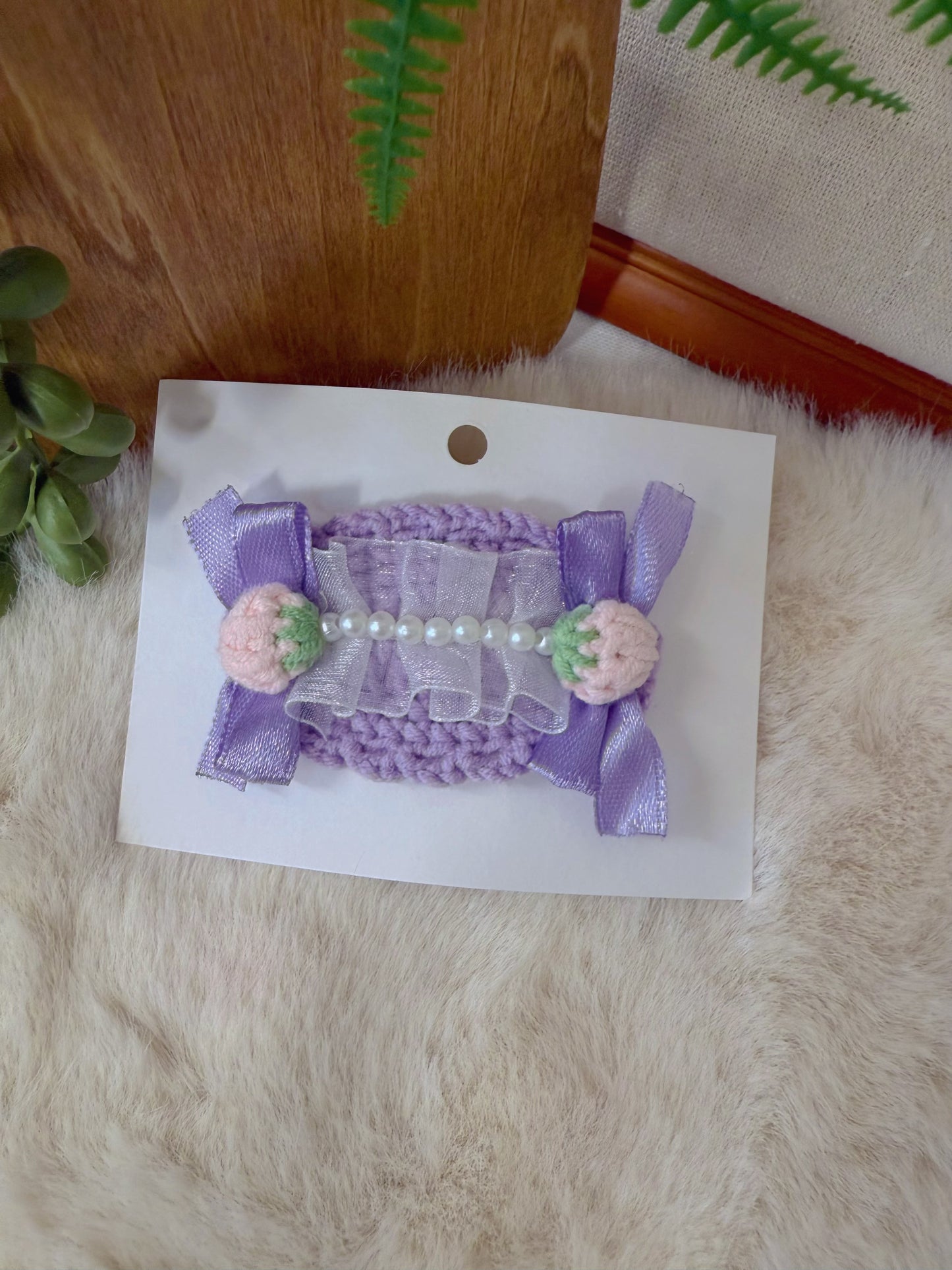 Twin Berries Hair Clip