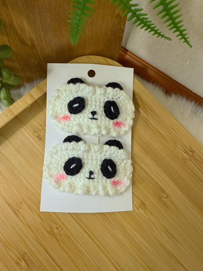 Panda Hair Clip