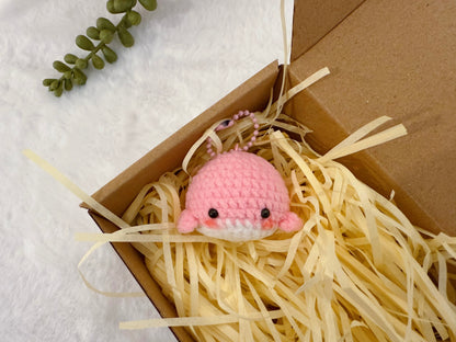 Baby Whale Key Charm
