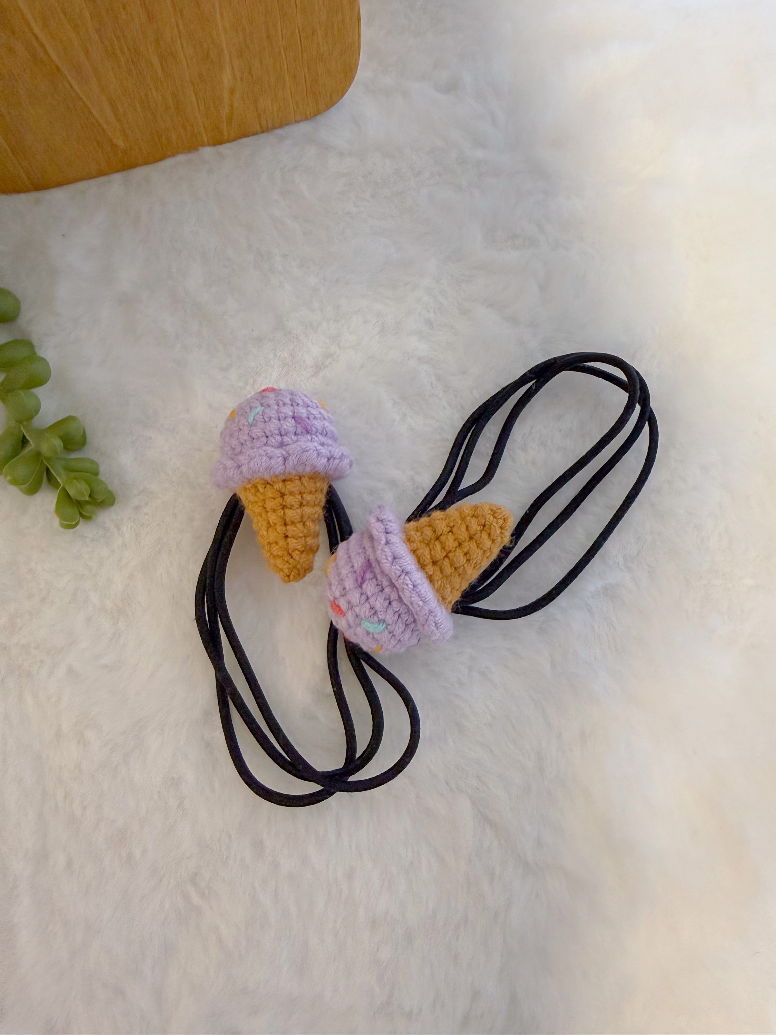 Ice Cream Hair Tie