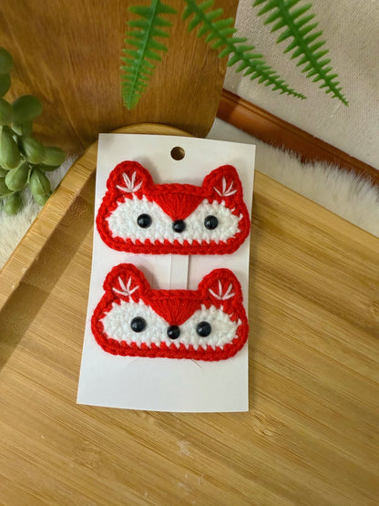 Fox Hair Clip