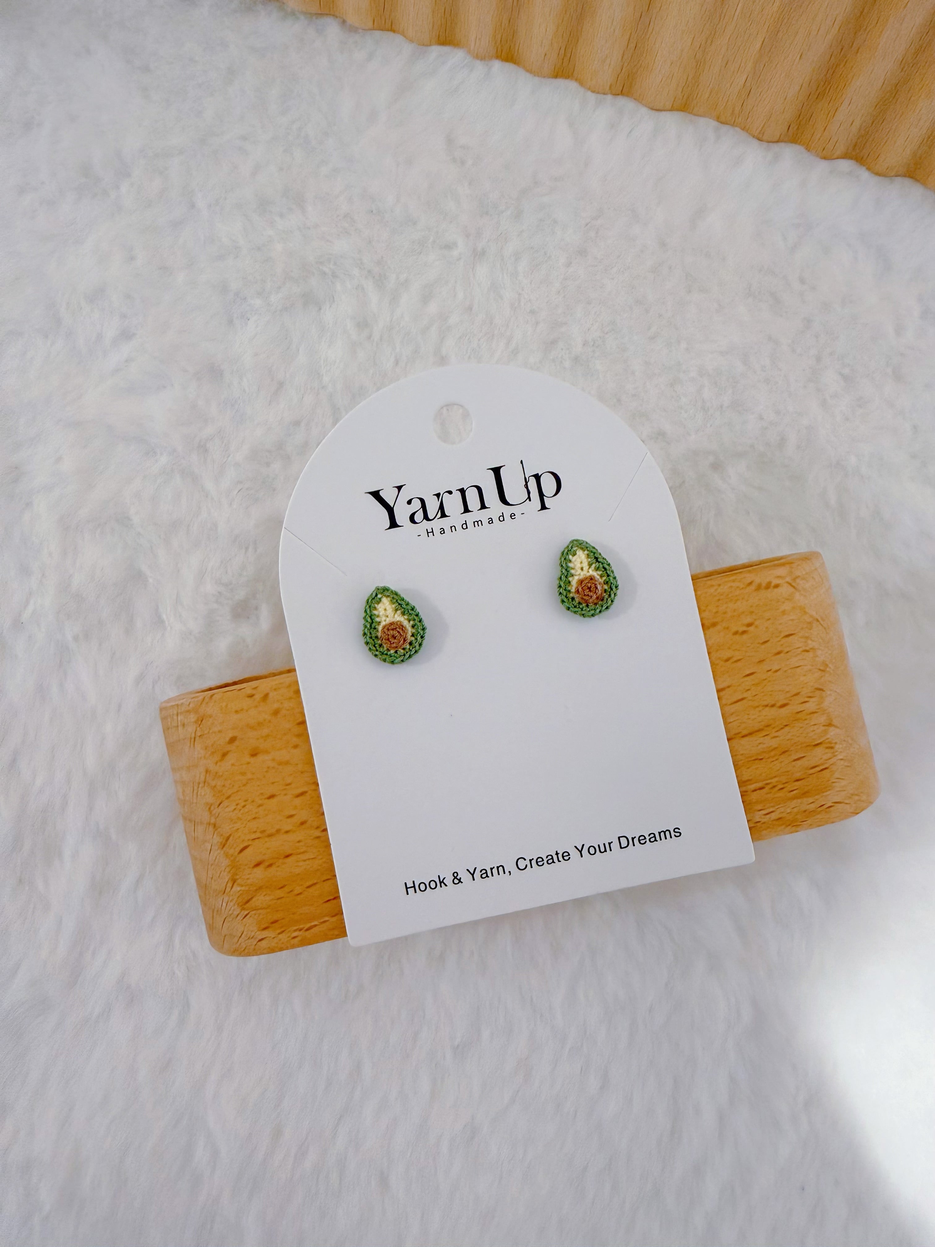 Mini Avocado Earrings