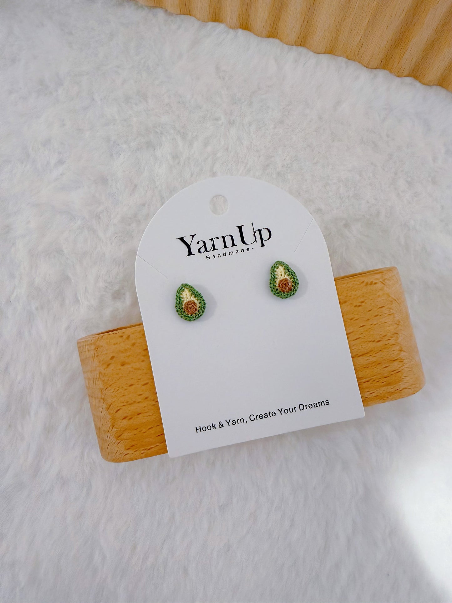 Mini Avocado Earrings