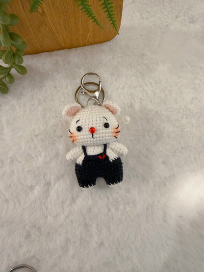 Overall Animal Key Charm