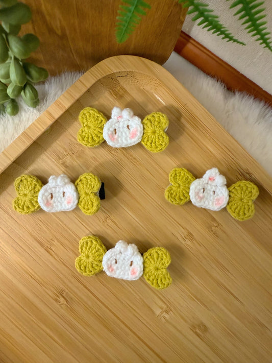 Candy Bunny Hair Clip
