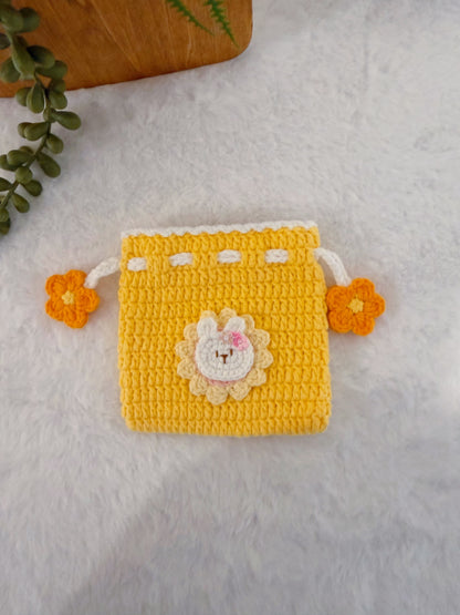Bunny in Flower Mini Purse