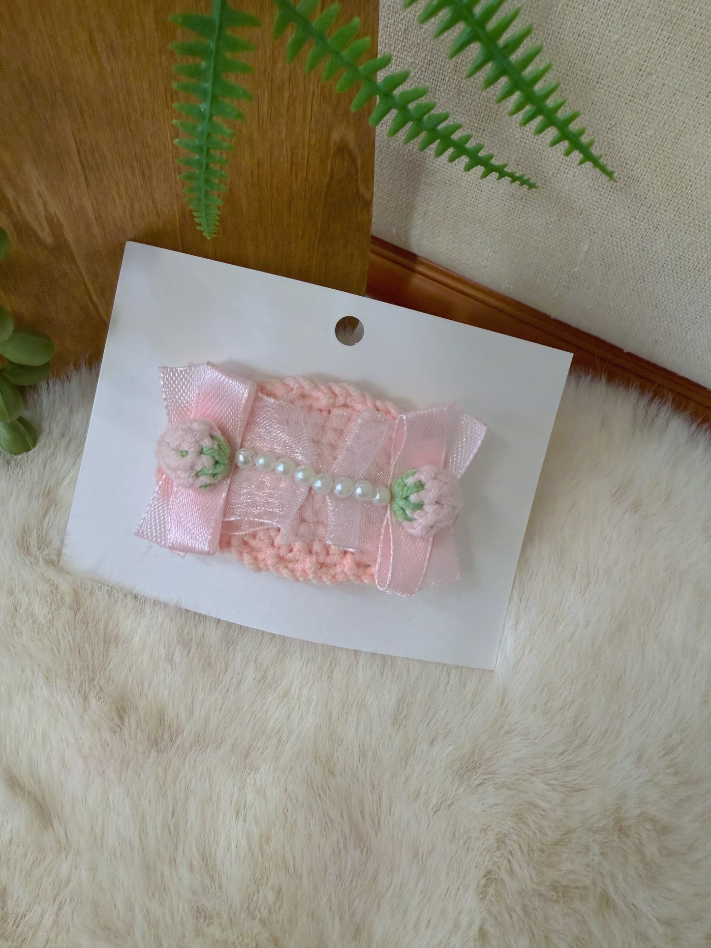 Twin Berries Hair Clip