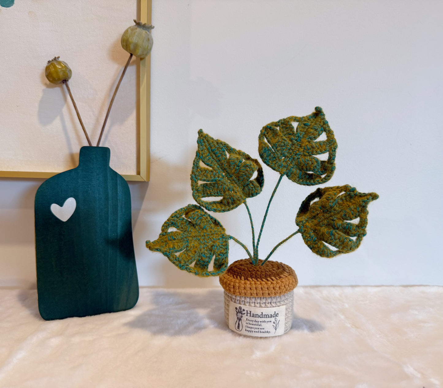 Wolly Monstera Pot