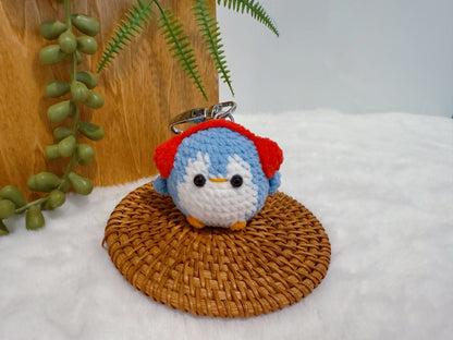 Beat Penguin Key Charm