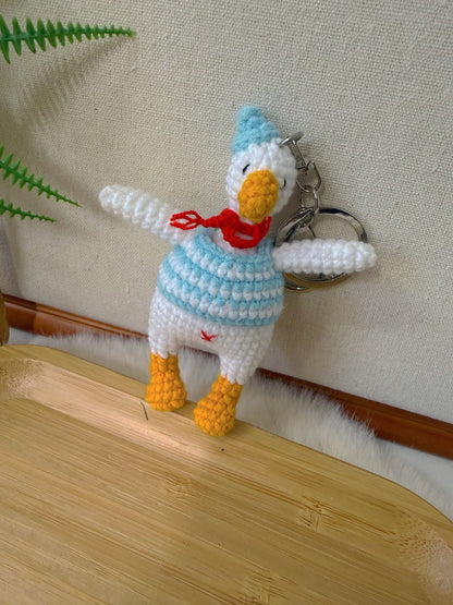 Childish Goose Key Charm