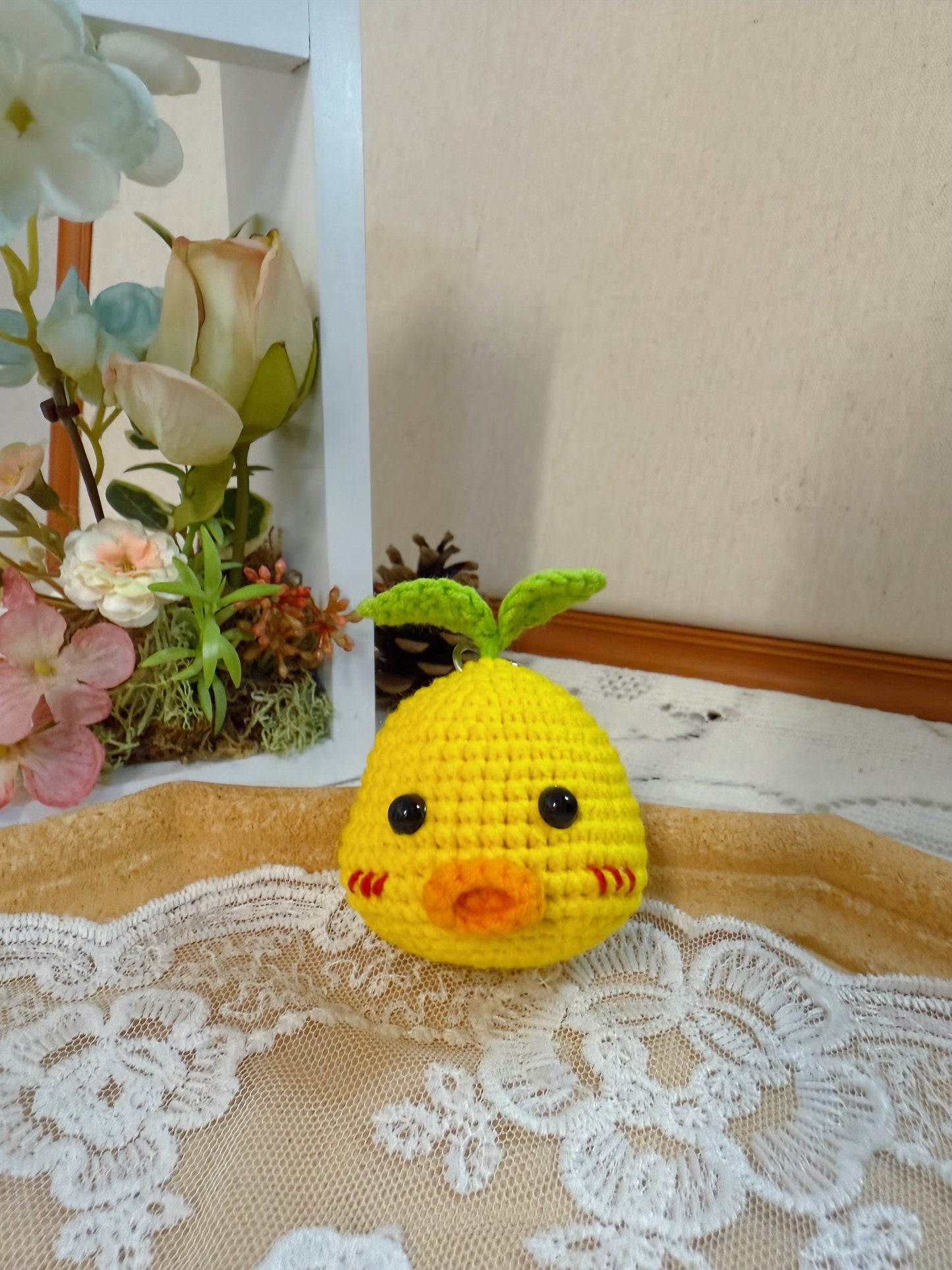 Sprout Ducky Key Charm