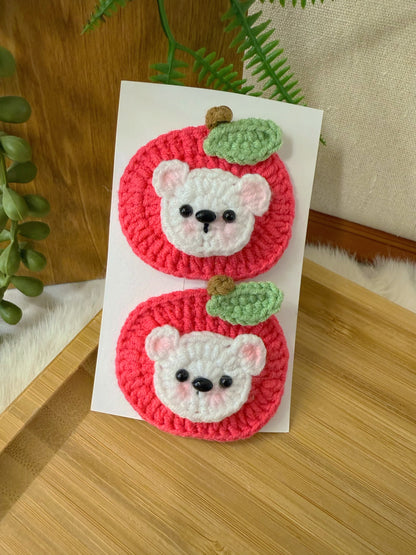 Fruit Bear Hair Clip