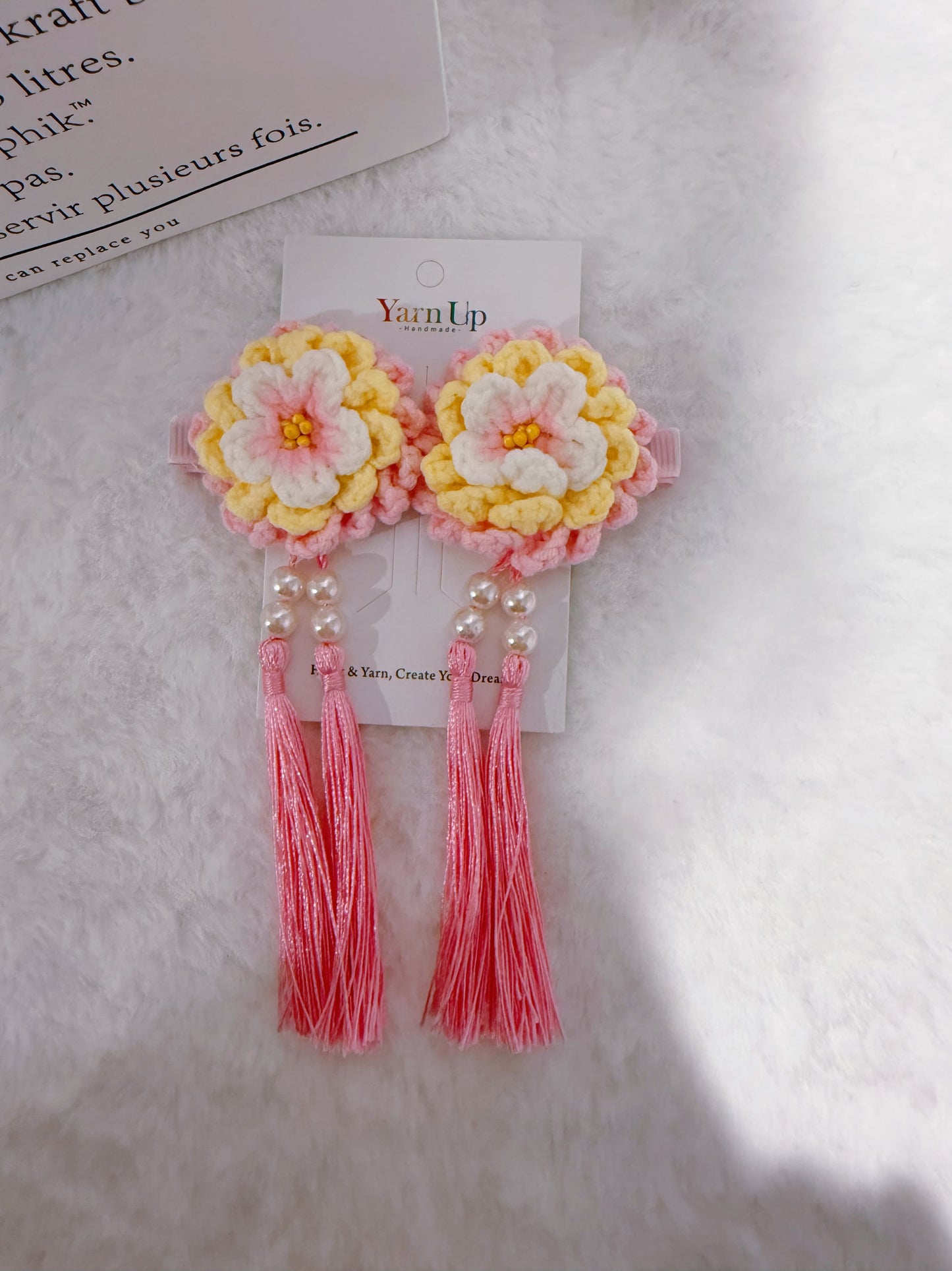 Flowers Hair Clip Set
