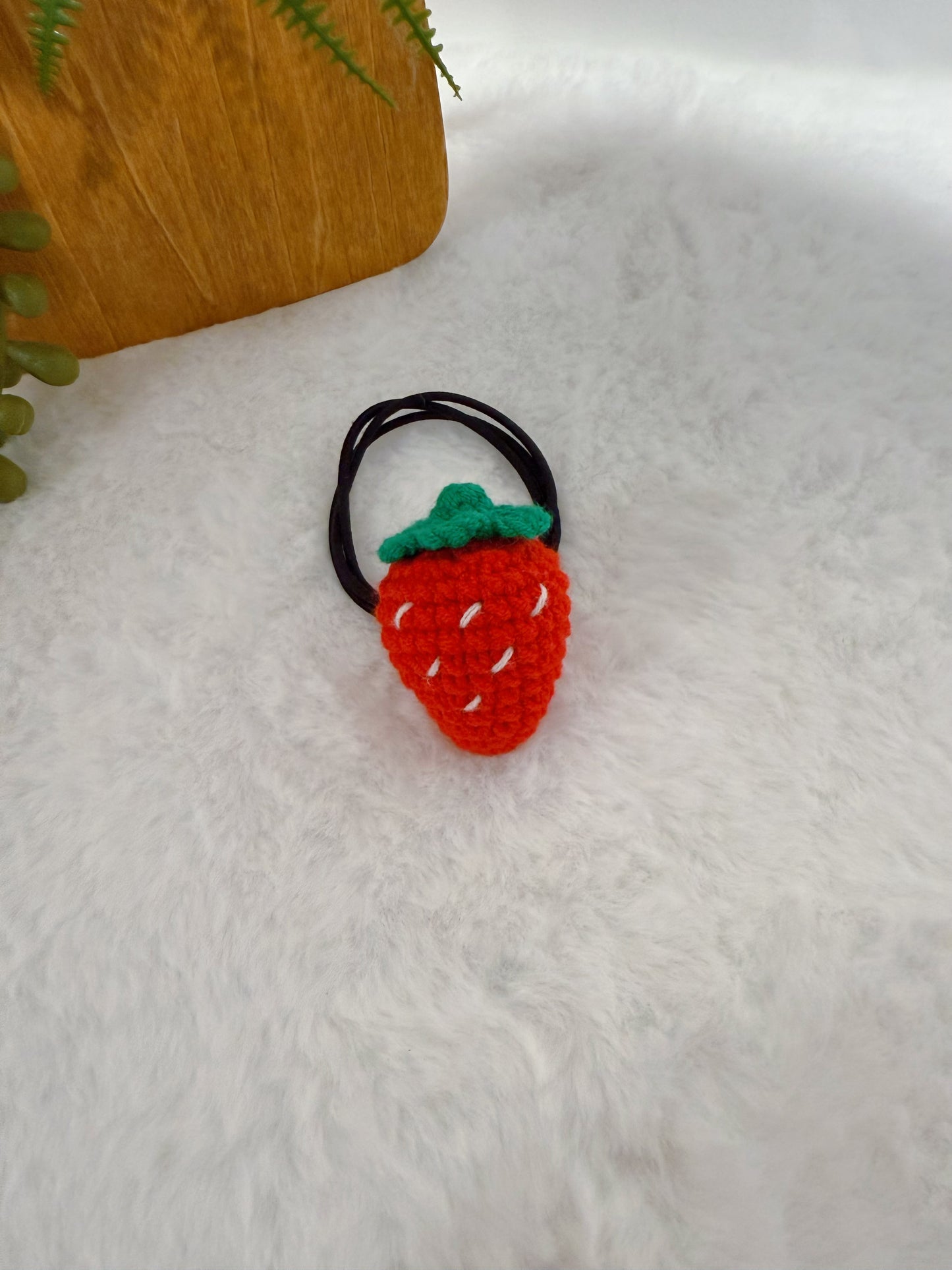 Strawberry Hair Tie