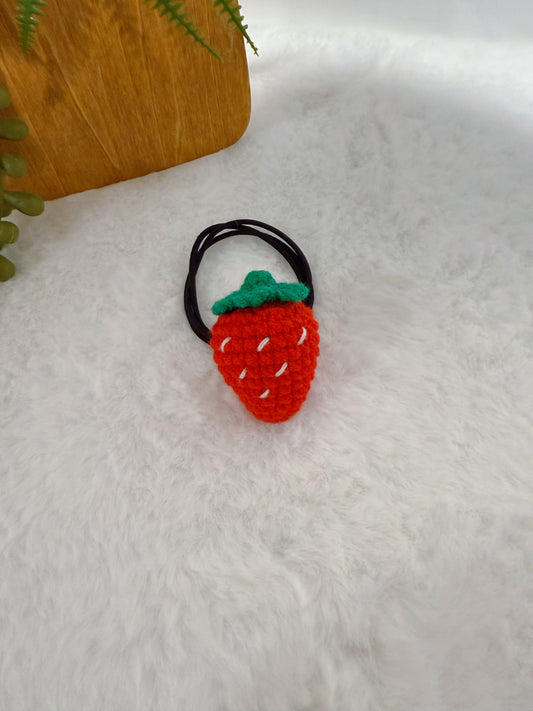 Strawberry Hair Tie