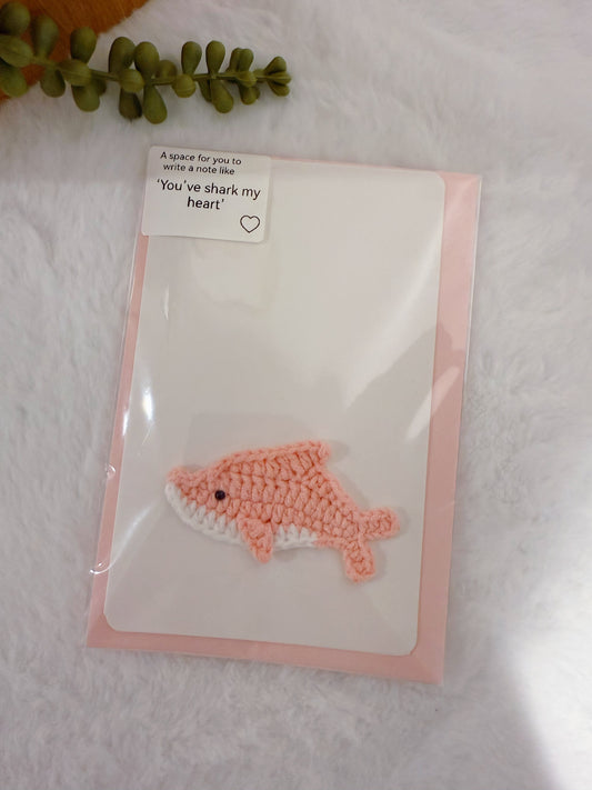 Pink Shark Card