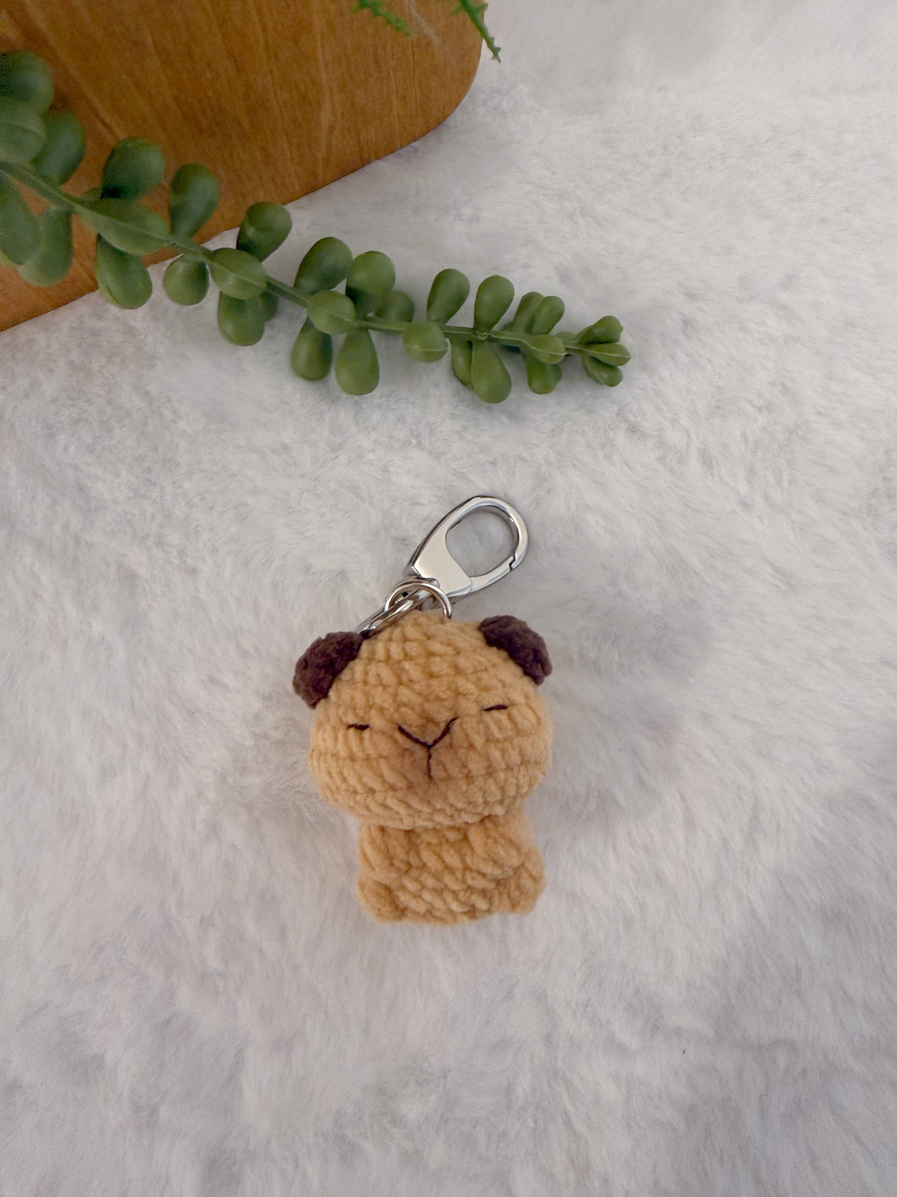 Mochi Capybara Key Charm