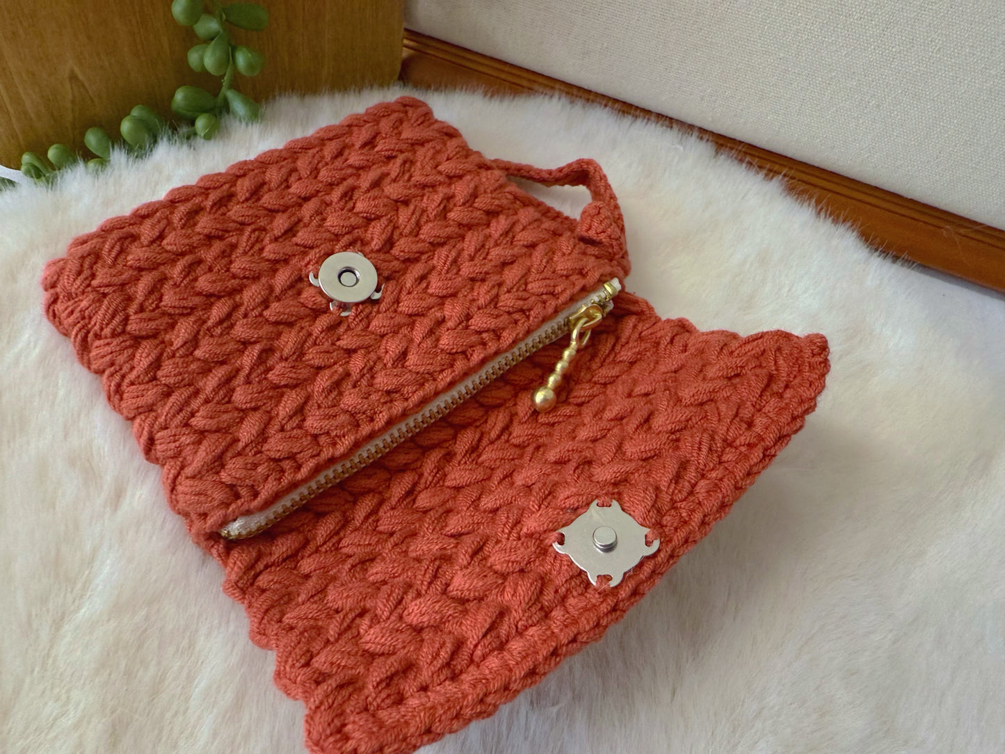 Vintage Red Wallet