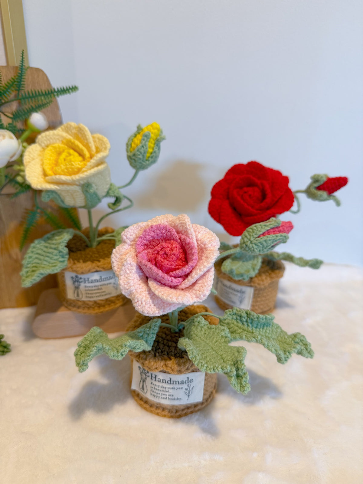 Romantic Rose Pot Decoration