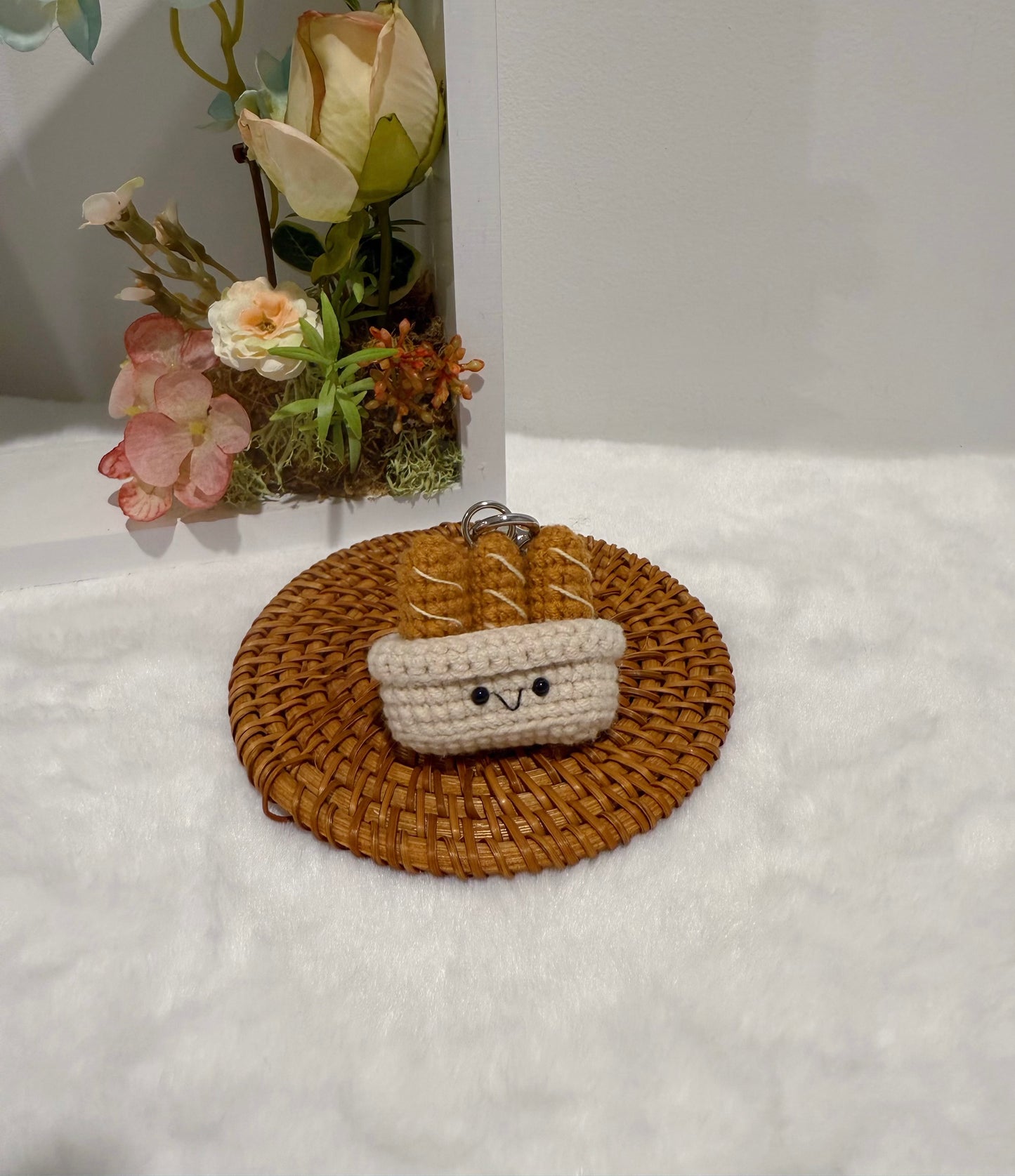 Bread Basket Key Charm