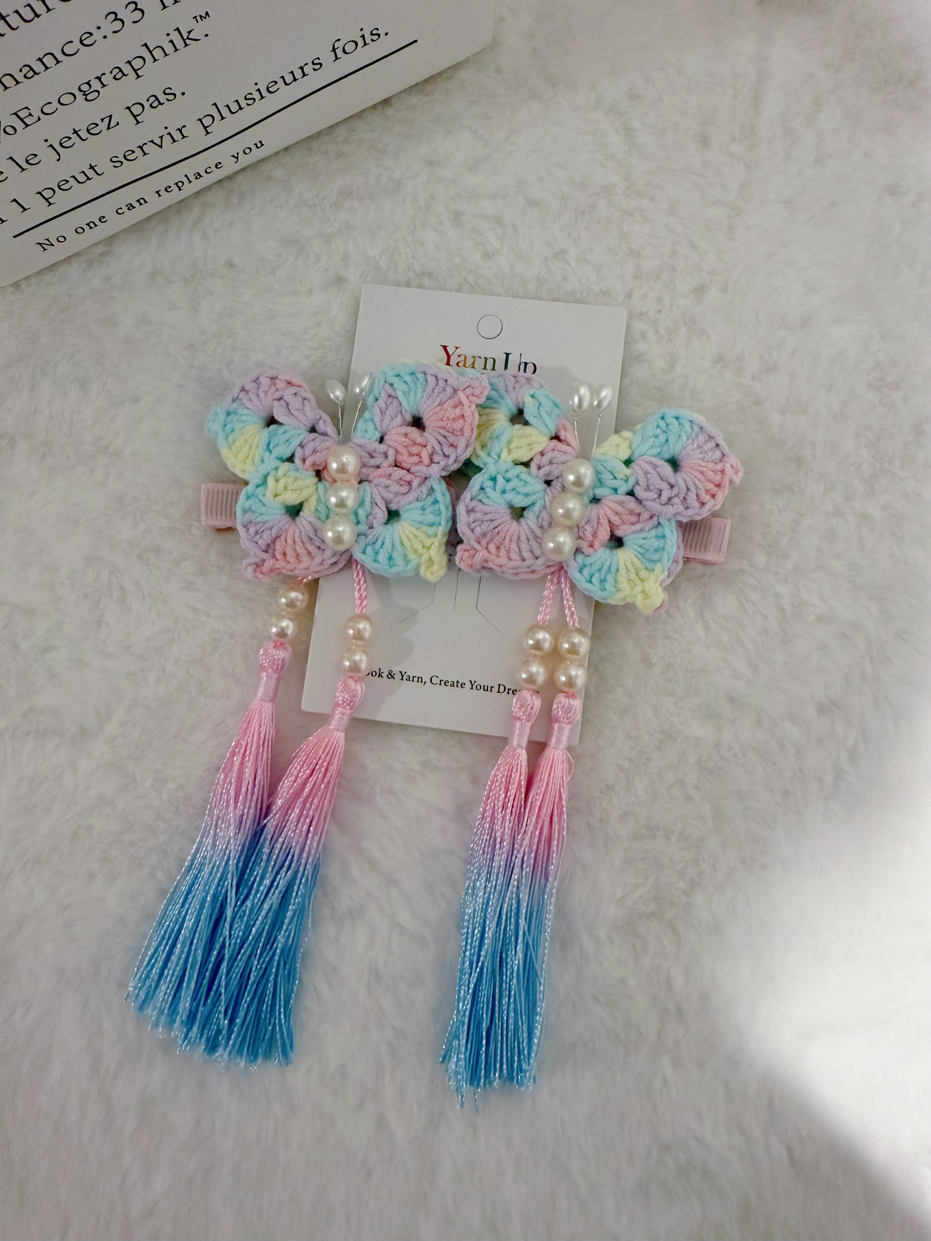 Butterfly Hair Clip Set