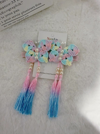 Butterfly Hair Clip Set