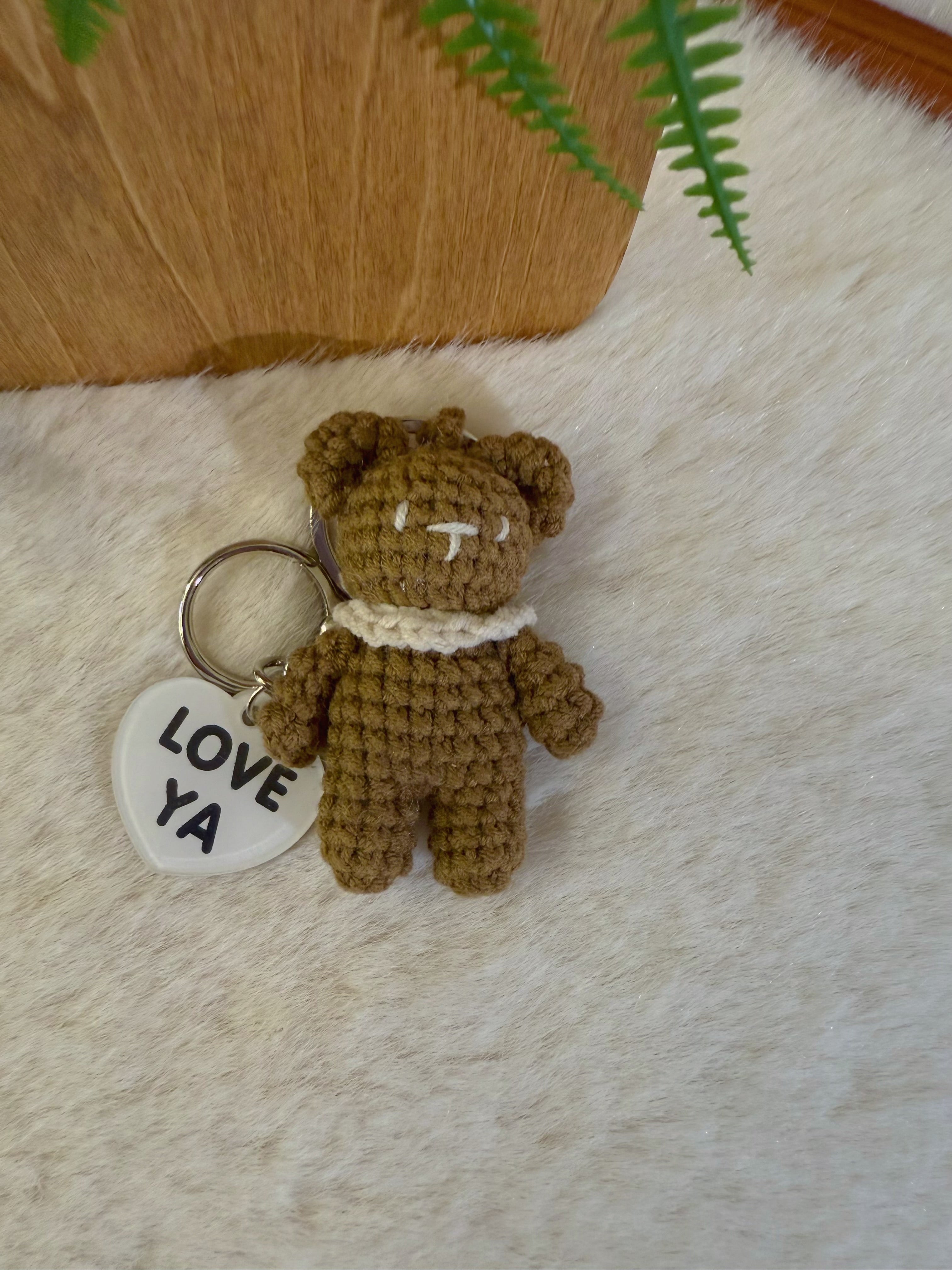 Mini Bear Key Charm