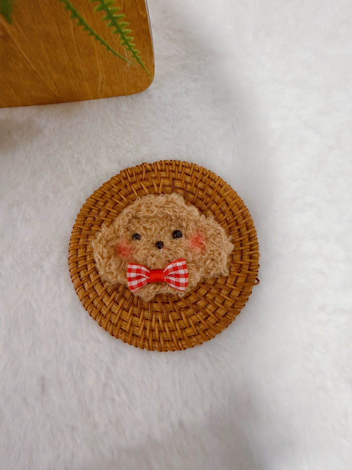 Fluffy Puppy Hair Clip