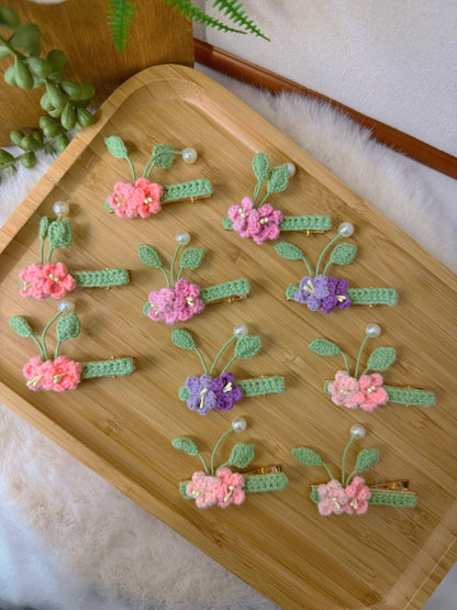 Spring Flowers Hair Clip