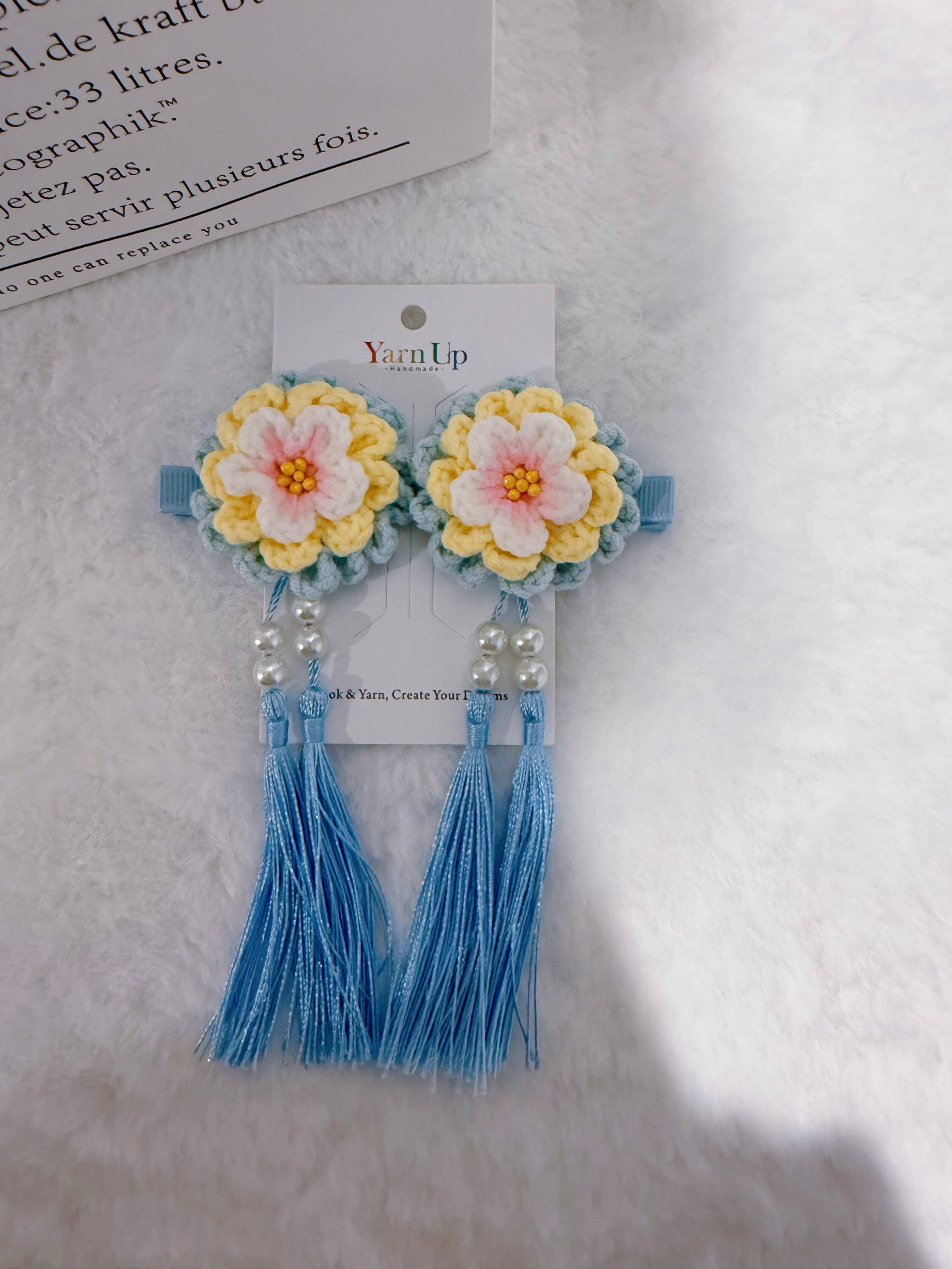 Flowers Hair Clip Set