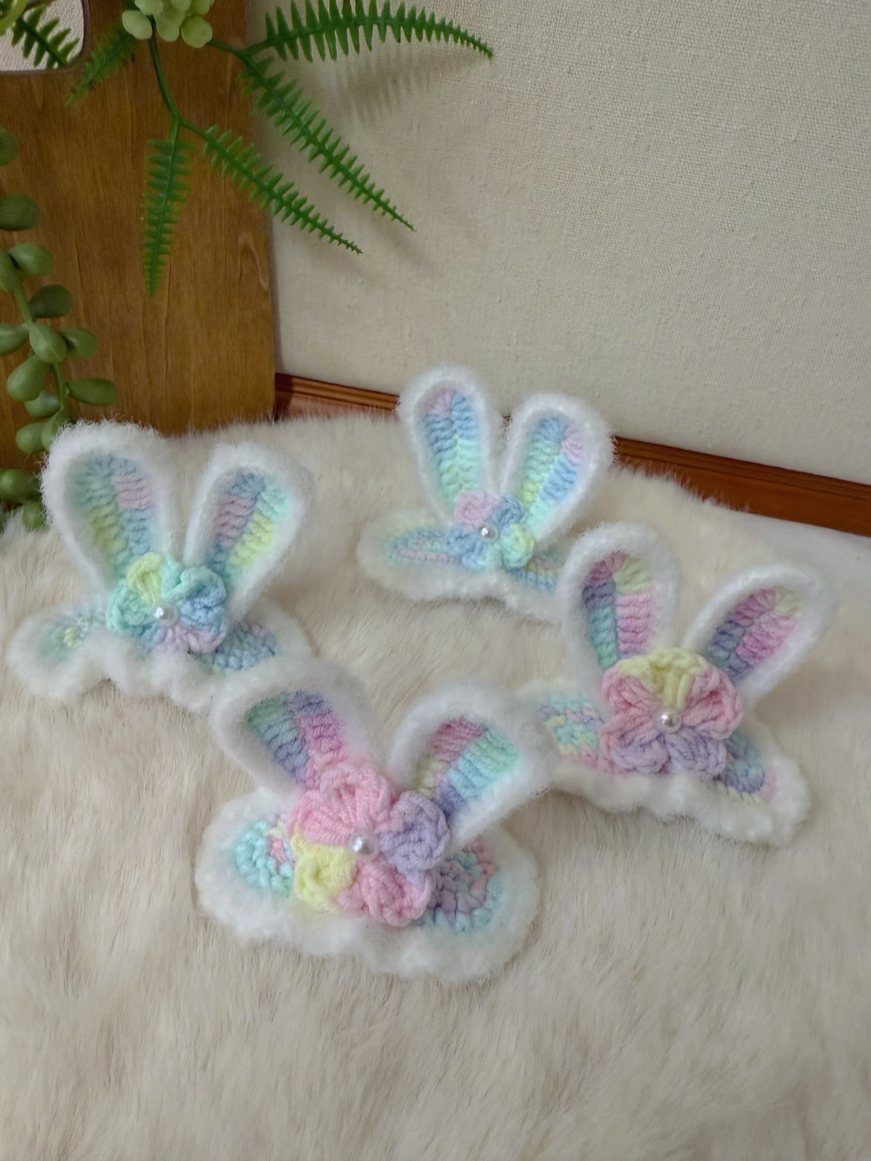 Cloud Bunny Hair Clip