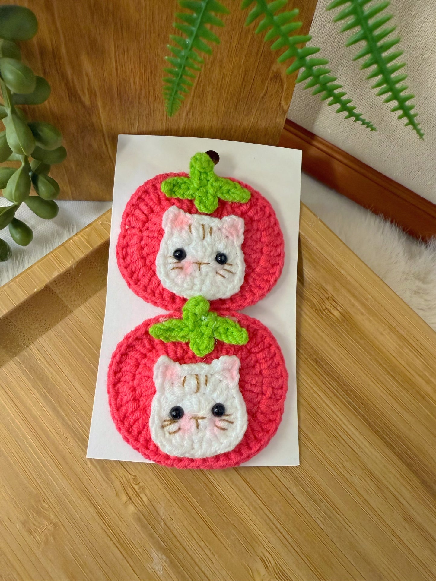 Fruit Cat Hair Clip