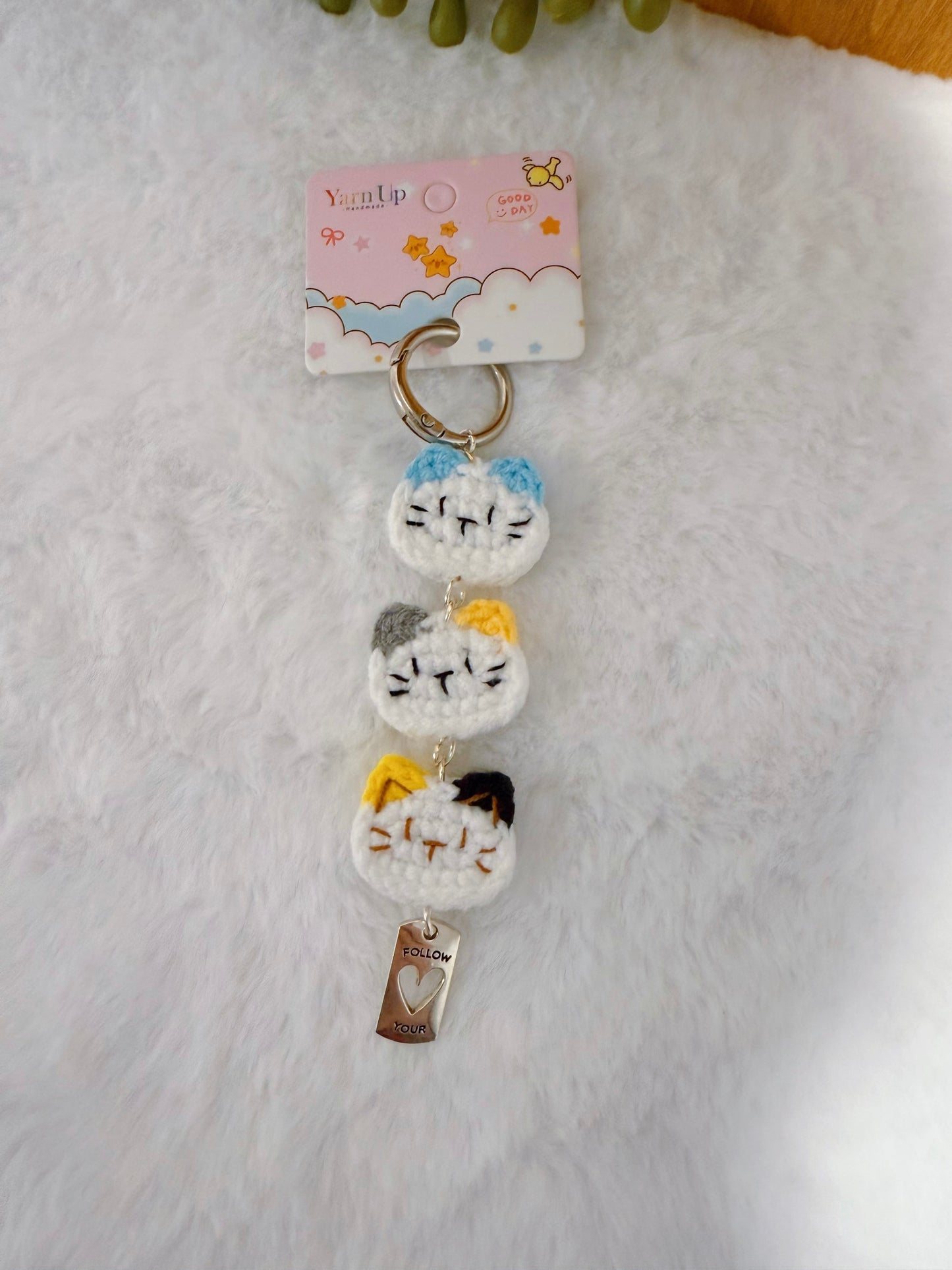 Linked Cat Charm
