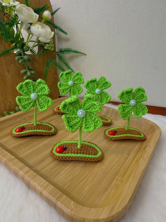 Lucky Clover Hair Clip