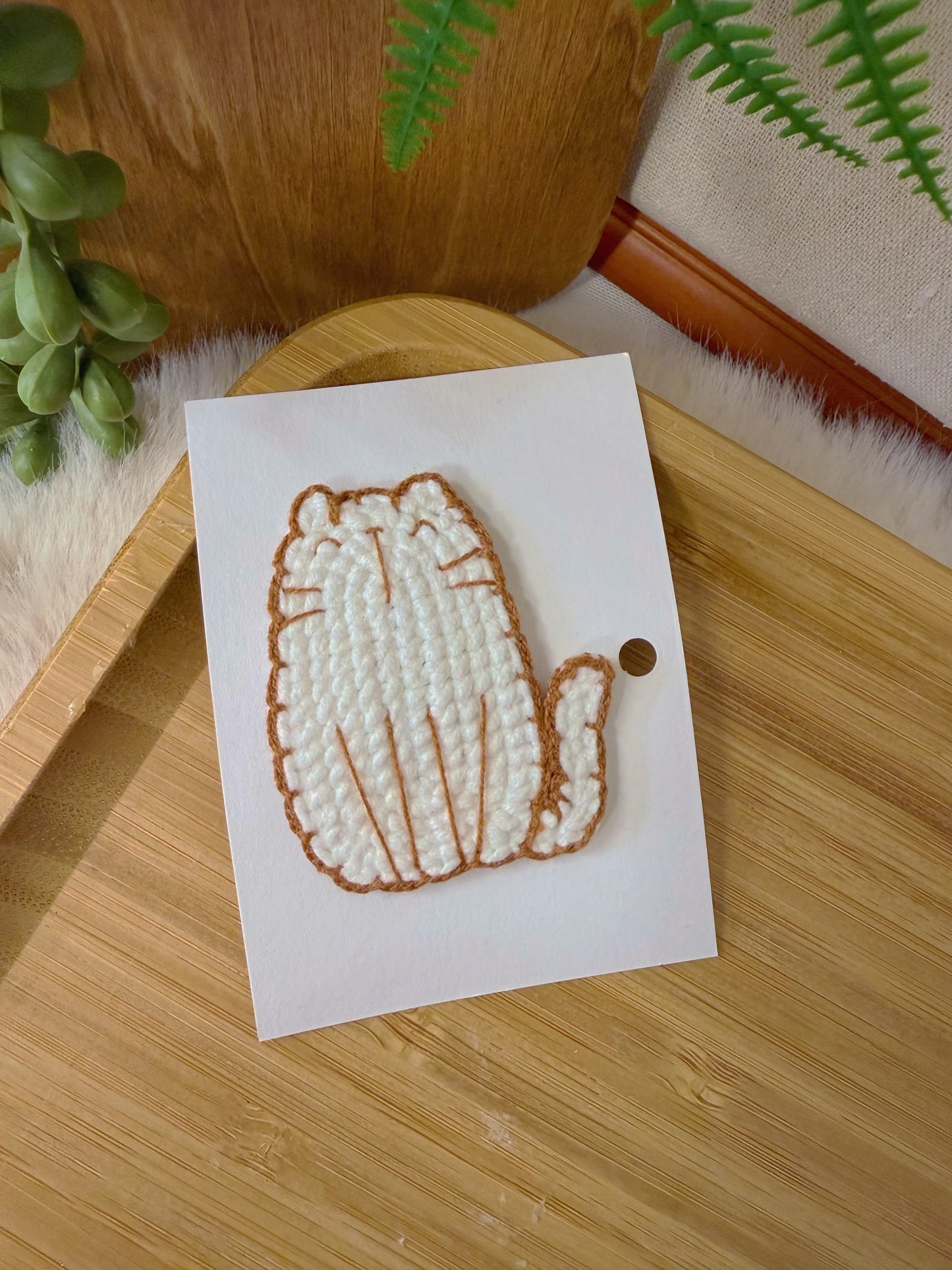 Sitting Meow Hair Clip