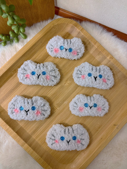 Fluffy Cat Hair Clip