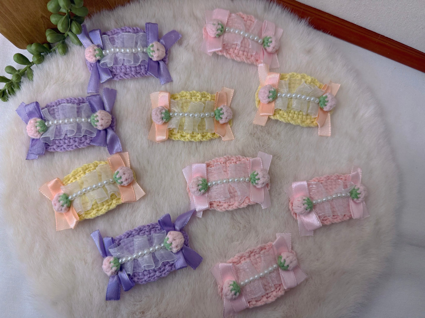 Twin Berries Hair Clip