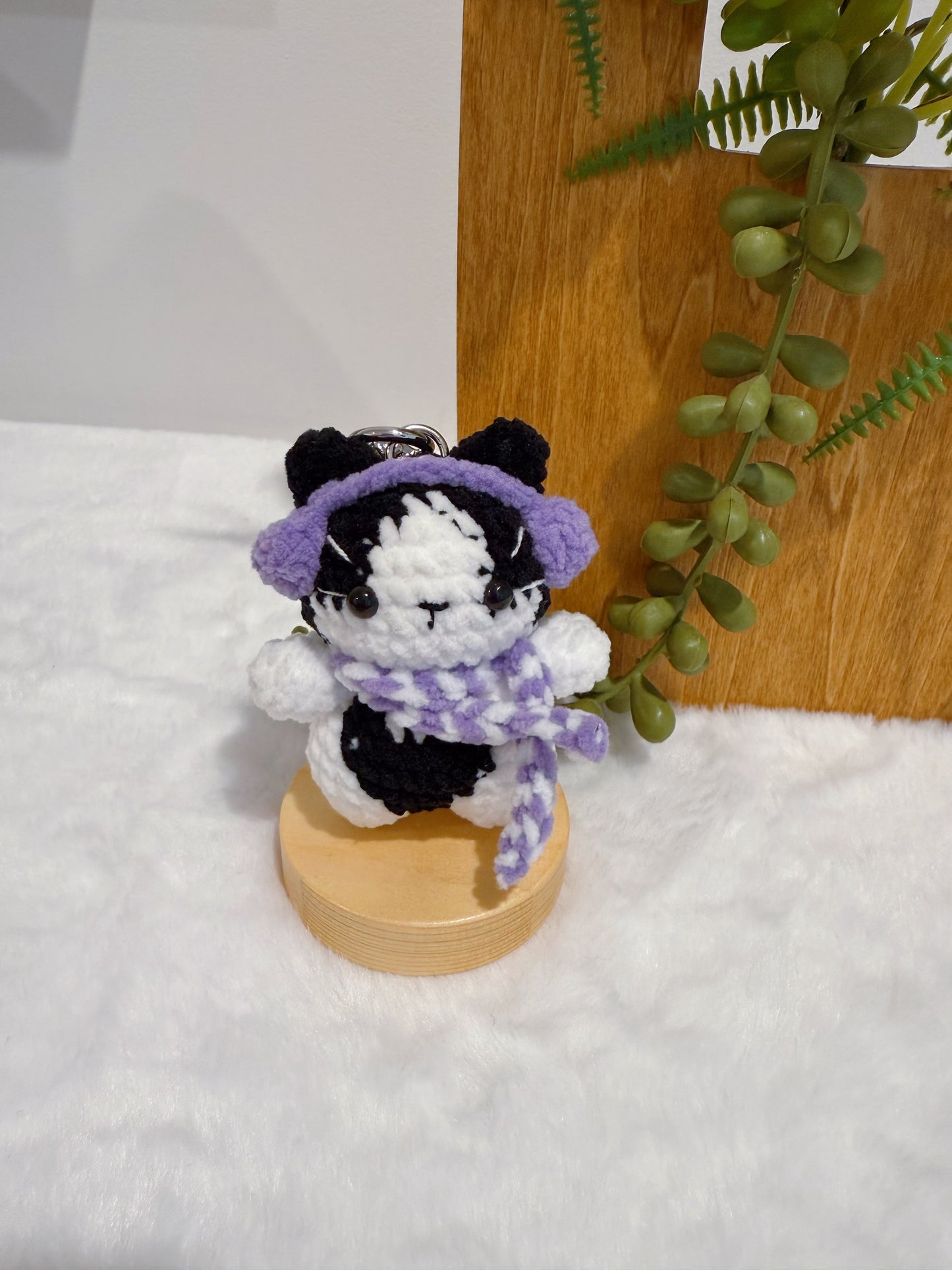 Beat Kitty Key Charm