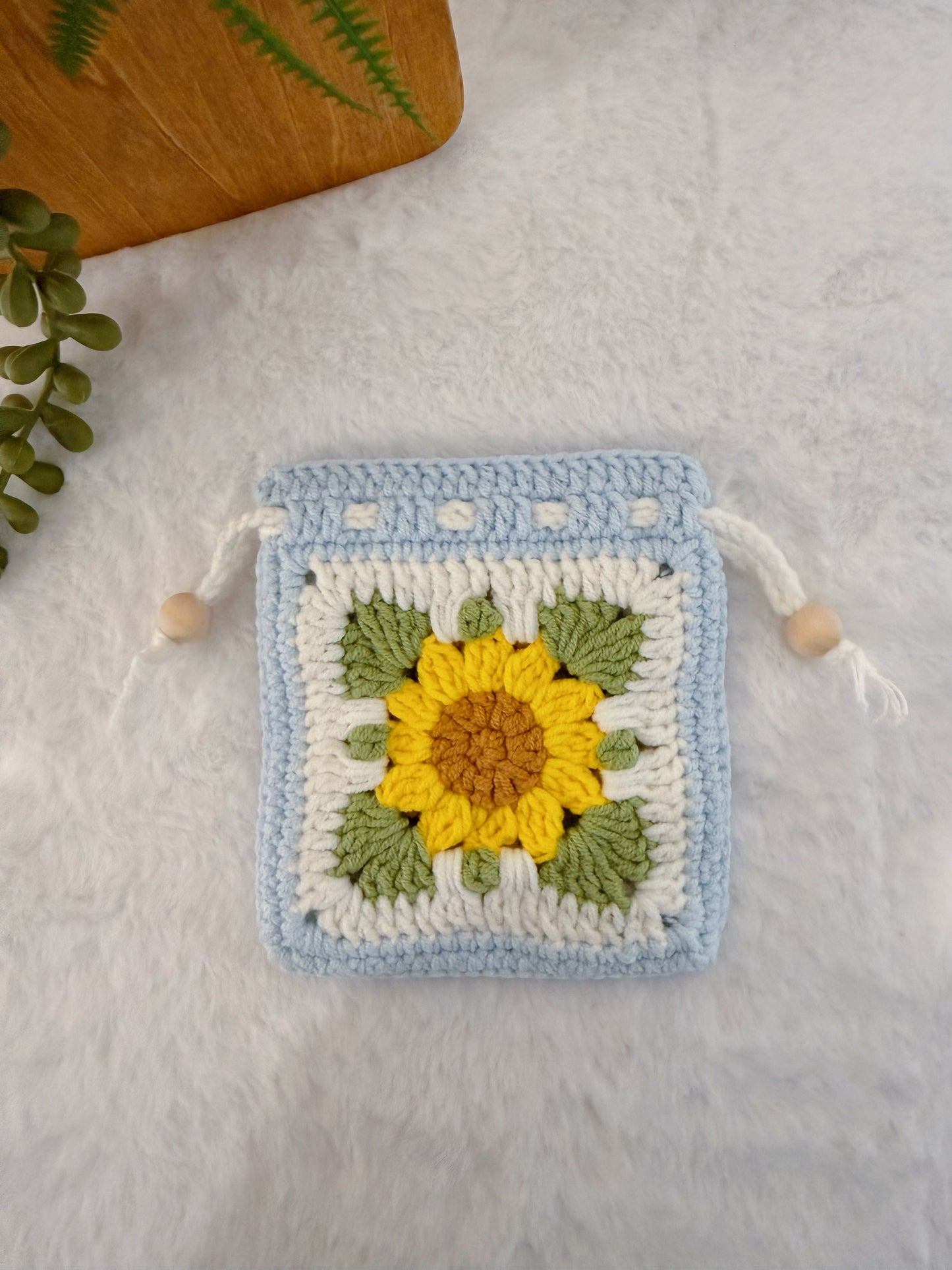 Sunflower Garden Mini Purse