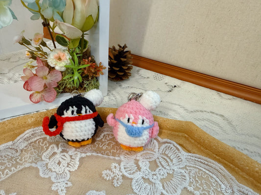 Baker Penguin Key Charm