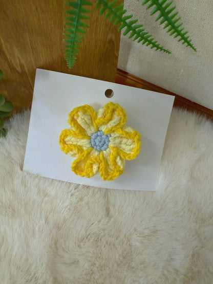 Sunny Bloom Alligator Clip