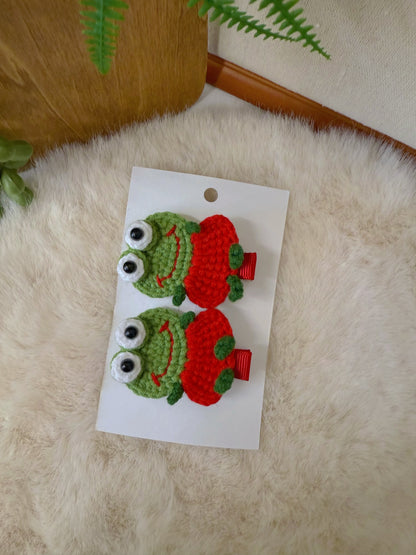 Froggie Ballerinas Hair Clip