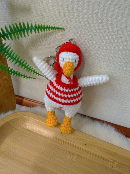 Childish Goose Key Charm