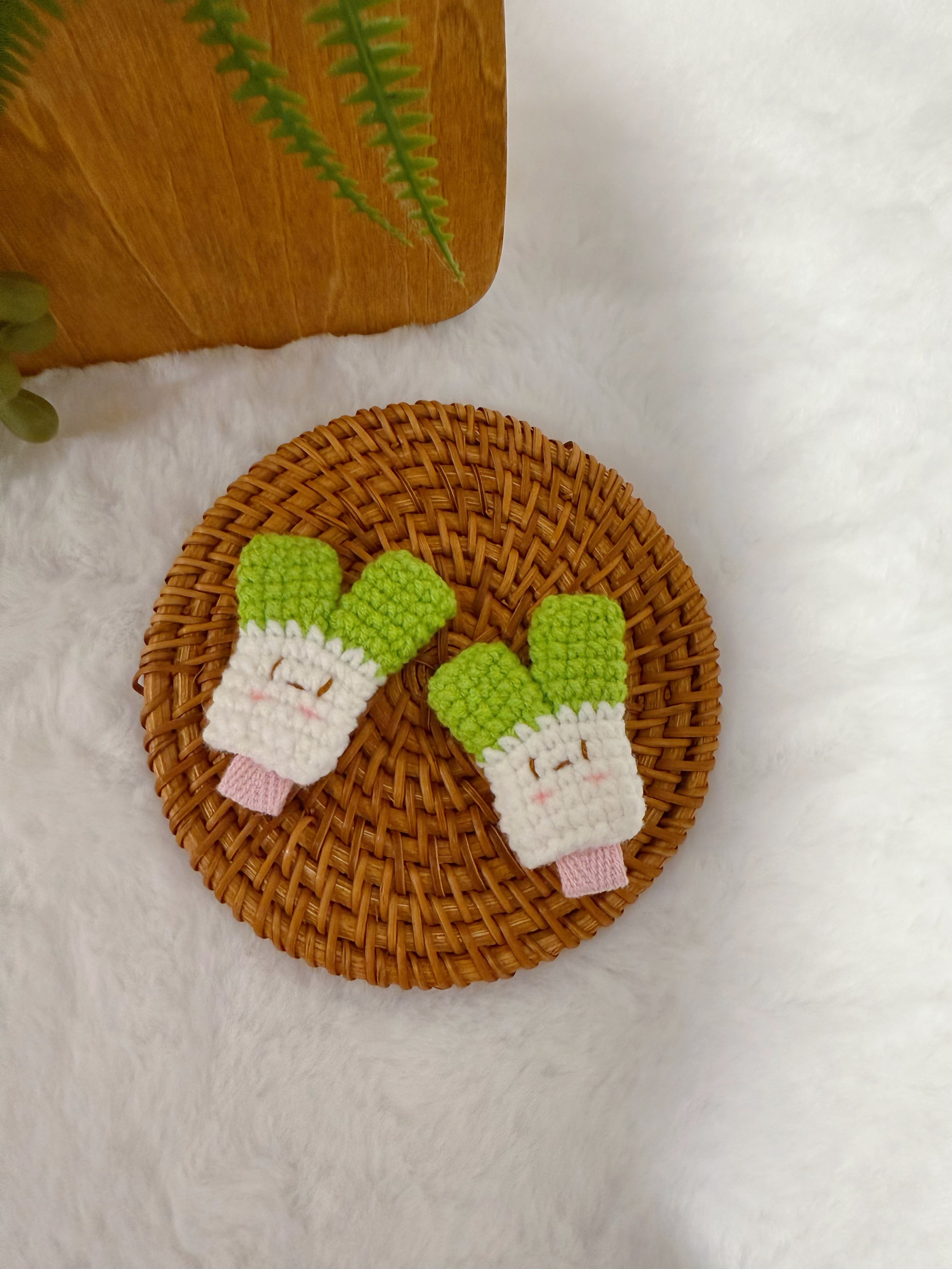 Spring Onion Baby Hair Clips