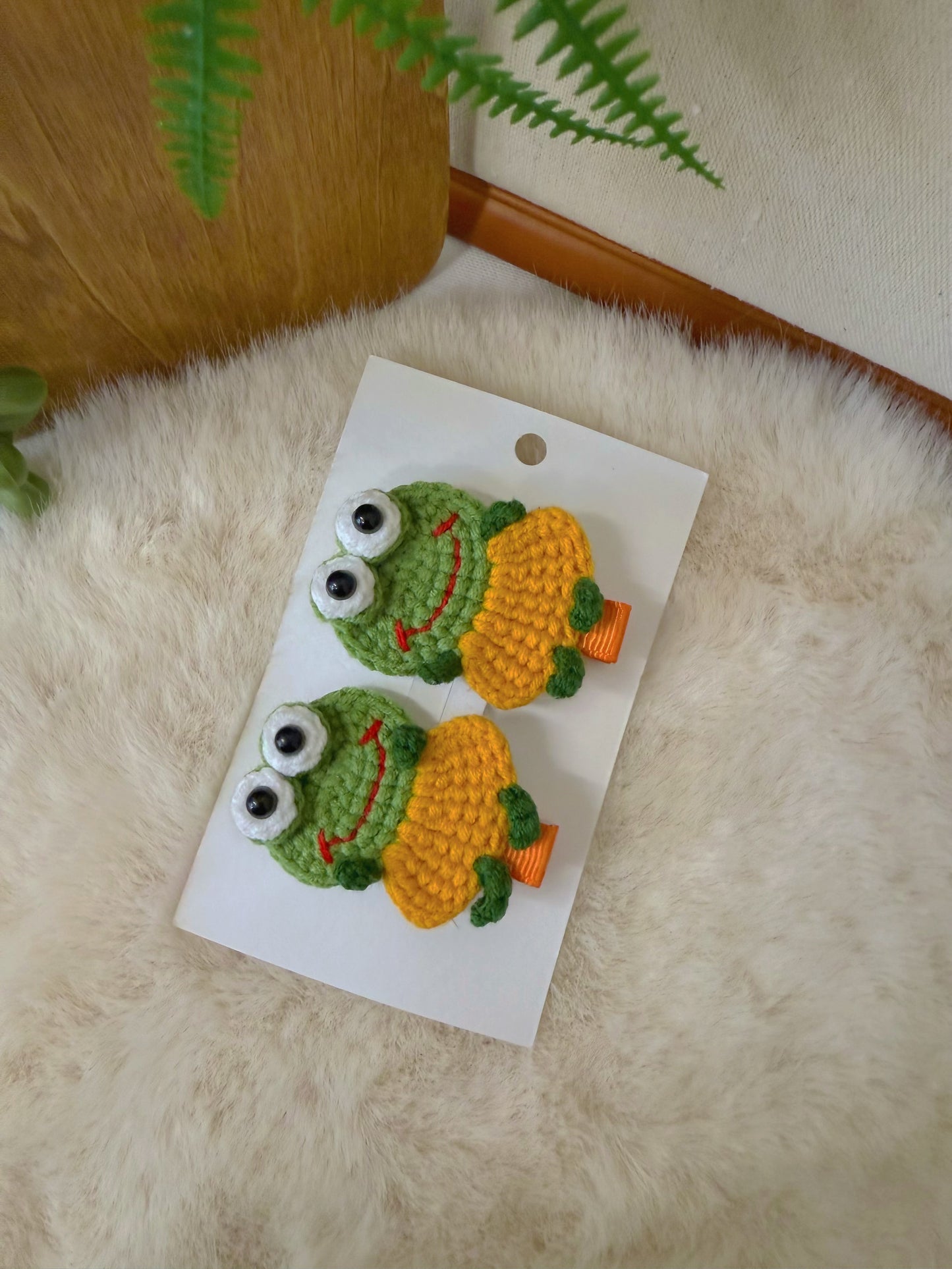 Froggie Ballerinas Hair Clip